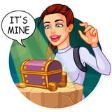 Tomb Raider WhatsApp Sticker #28