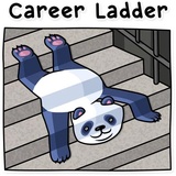 Lazy Panda WhatsApp Sticker #29