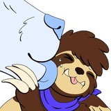 Lazy Sloth WhatsApp Sticker #7