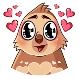 Lazybones WhatsApp Sticker #19