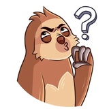 Lazybones WhatsApp Sticker #21