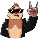 Lazybones WhatsApp Sticker #28