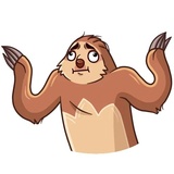 Lazybones WhatsApp Sticker #29