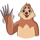 Lazybones WhatsApp Sticker #5