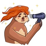 Lazybones WhatsApp Sticker #7