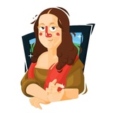 Legends Of Art WhatsApp Sticker #4