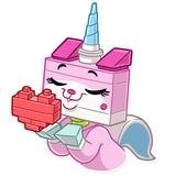 Unikitty WhatsApp Sticker #2