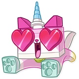Unikitty WhatsApp Sticker #7