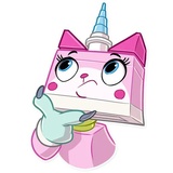Unikitty WhatsApp Sticker #8