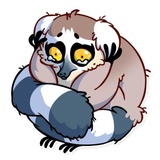 Tailor the Lemur WhatsApp Sticker #10