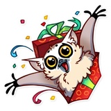 Tailor the Lemur WhatsApp Sticker #11