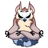 Tailor the Lemur WhatsApp Sticker #12