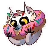 Tailor the Lemur WhatsApp Sticker #19