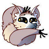 Tailor the Lemur WhatsApp Sticker #2