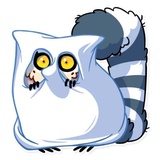 Tailor the Lemur WhatsApp Sticker #22