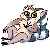 Tailor the Lemur WhatsApp Sticker #5