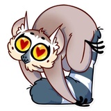 Tailor the Lemur WhatsApp Sticker #6