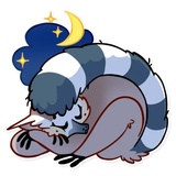 Tailor the Lemur WhatsApp Sticker #7