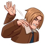 Leon Scott WhatsApp Sticker #24