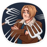 Leon Scott WhatsApp Sticker #25