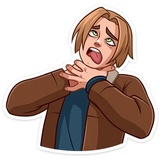 Leon Scott WhatsApp Sticker #8