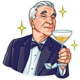 Leslie Nielsen WhatsApp Sticker #10