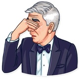 Leslie Nielsen WhatsApp Sticker #11
