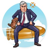 Leslie Nielsen WhatsApp Sticker #17