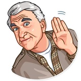 Leslie Nielsen WhatsApp Sticker #5