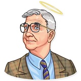 Leslie Nielsen WhatsApp Sticker #9