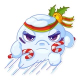 Let it Snow WhatsApp Sticker #12