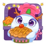 Let it Snow WhatsApp Sticker #13