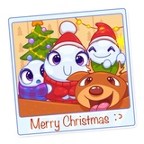 Let it Snow WhatsApp Sticker #20