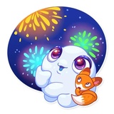 Let it Snow WhatsApp Sticker #21
