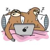 Sloth WhatsApp Sticker #16