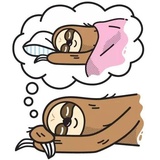 Sloth WhatsApp Sticker #20