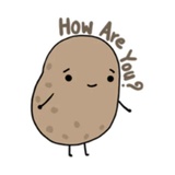 Life is Potato WhatsApp Sticker pack