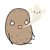 Life is Potato WhatsApp Sticker #5