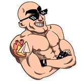 Like a Man WhatsApp Sticker #27