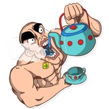 Like a Man WhatsApp Sticker #3