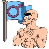 Like a Man WhatsApp Sticker #30