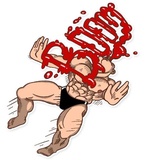 Like a Man WhatsApp Sticker #5