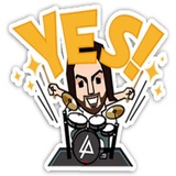 Linkin Park WhatsApp Sticker #6
