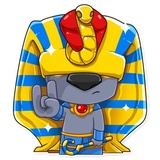 Anpu the Archaeologist WhatsApp Sticker #4