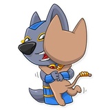 Anpu the Archaeologist WhatsApp Sticker #5