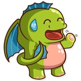 Sparky WhatsApp Sticker #25