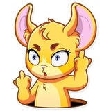 Little Mouse WhatsApp Sticker #10