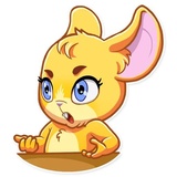 Little Mouse WhatsApp Sticker #13