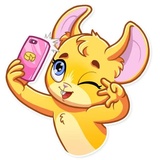 Little Mouse WhatsApp Sticker #15