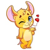Little Mouse WhatsApp Sticker #2